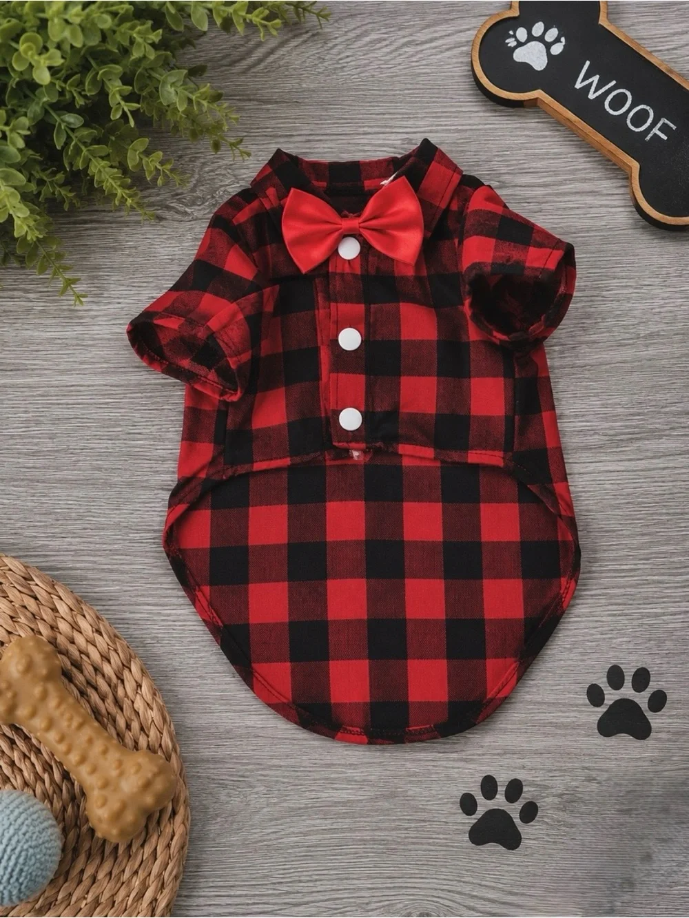 Dog Apperal Bundle: 2-Piece Shirt Set | Classic Dog Dress Shirts | Size: Mediums